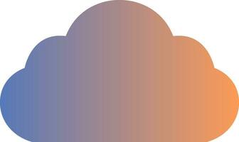 Weather Gradient Icon vector