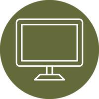 Lcd Vector Icon