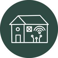 Smart House Vector Icon