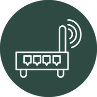 Wifi Router Vector Icon