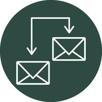 Exchange Mails Vector Icon