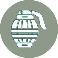 Hand Grenade Vector Icon