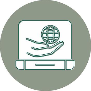 globe netwrok Vector Icon