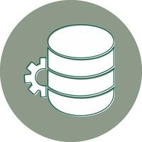 Data Warehouse Vector Icon