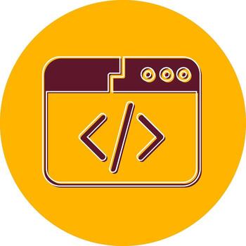 Coding Vector Icon