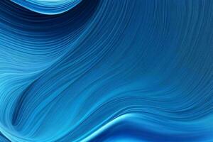 ai generado azul olas resumen antecedentes textura con Copiar espacio. Pro foto