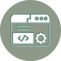 Coding Vector Icon