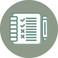 Checklist Vector Icon