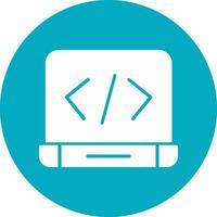 Web coding Vector Icon