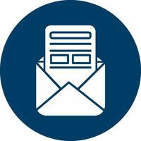 Newsletter Vector Icon