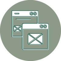 Landing Page Vector Icon