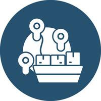 Worldwide Shipping Vector Icon