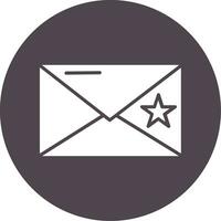 icono de vector de correo electrónico