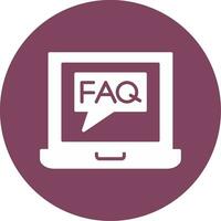 Faq Vector Icon