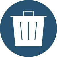 Trash Bin Vector Icon