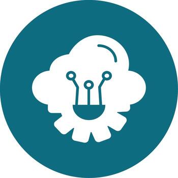 Cloud Computing Vector Icon