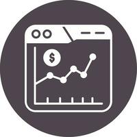 Stock Market Vector Icon