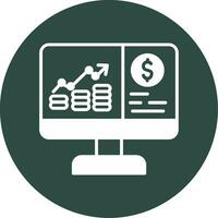 Stock Market Vector Icon