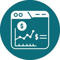 Stock Market Vector Icon