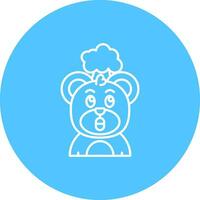 Exploding Line color circle Icon vector