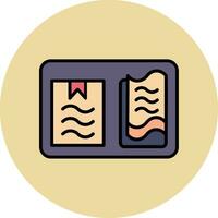 Digital Book Vector Icon