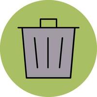 Trash Bin Vector Icon