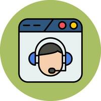 Customer Support Vector Icon