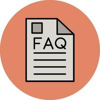 Faq Vector Icon