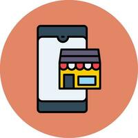 Online Store Vector Icon