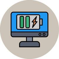 Computer Screen Vector Icon