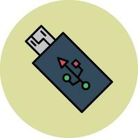 Usb Drive Vector Icon