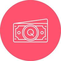 Quetzal Line color circle Icon vector