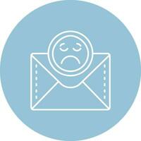 Emoji Line color circle Icon vector