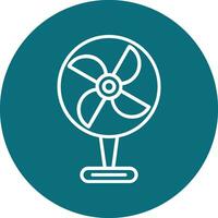 icono de vector de ventilador