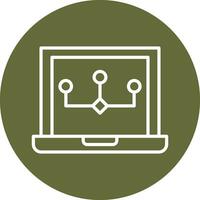Data Modeling Vector Icon