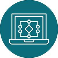 Data Model Vector Icon