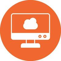 Cloud Computing Vector Icon