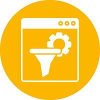 Web Maintenance Vector Icon