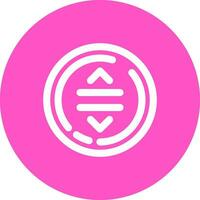 Drag Line color circle Icon vector