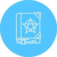 Tanakh Line color circle Icon vector