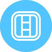 Layout Line color circle Icon vector