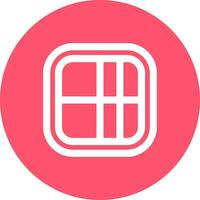 Layout Line color circle Icon vector