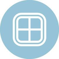 Layout Line color circle Icon vector