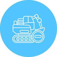 Construction Line color circle Icon vector