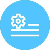 Deploy rules Line color circle Icon vector