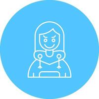 Envy Line color circle Icon vector
