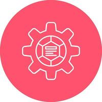 Infographic elements Line color circle Icon vector