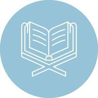 Read Line color circle Icon vector
