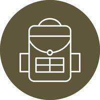 School bag Vector Icon