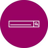 Seaching bar Vector Icon